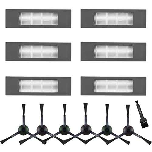 iAmoy Ersatz Seitenbürste und Filter-Kit Kompatibel mit Ecovacs Deebot OZMO 950 OZMO 920 T8 T9 N8 Serie Staubsauger Roboter DX5G-KTA iAmoy Ersatz Seitenbürste und Filter-Kit Kompatibel mit Ecovacs Deebot OZMO 950 OZMO 920 T8 T9 N8 Serie Staubsauger Roboter DX5G-KTA von iAmoy