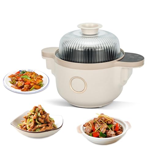 Automatische Kochmaschine 3,5L, Multifunktionaler Antihaft Kochtopf mit Edelstahl Steamer Mesh, Rührfunktion, Dampfgarer, Wok, Heißer Topf Automatische Kochmaschine 3,5L, Multifunktionaler Antihaft Kochtopf mit Edelstahl Steamer Mesh, Rührfunktion, Dampfgarer, Wok, Heißer Topf von iBLENDAR