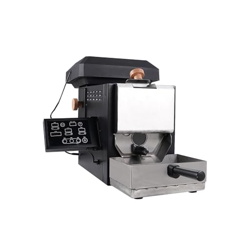 Kaffeeröster, 200g Kaffeebohnenröster mit 9 voreingestellten Kurven, mit Kaffeebohnenschale & Rauchfilter, Kaffeeröster für den Heimgebrauch von iBLENDAR