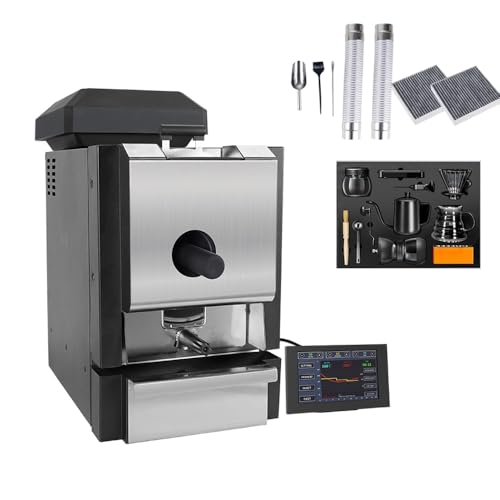 Kaffeeröster der zweiten Generation - Electric Coffee Bean Roaster 1000W - Kaffeebohnenröster mit Kaffeespreuabscheider und Absaugung - Dual Control System Kaffeeröster der zweiten Generation - Electric Coffee Bean Roaster 1000W - Kaffeebohnenröster mit Kaffeespreuabscheider und Absaugung - Dual Control System von iBLENDAR