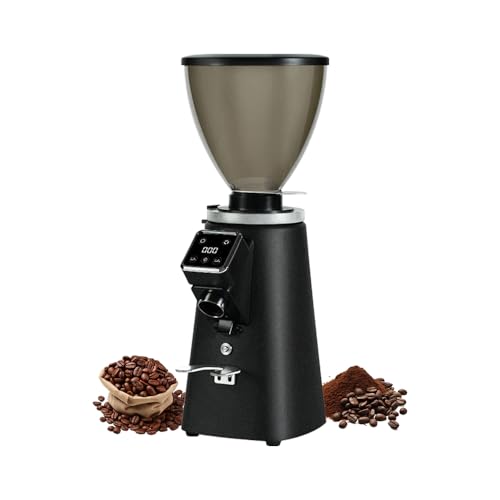 Kommerzielle Kaffeemühle, 64mm Flachgrat Kaffeebohnenmühle, schnelle Demontage Grat, für Espresso Pour Over Coffee Shops & Cafes von iBLENDAR