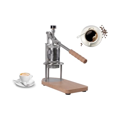 iBLENDAR Hand Kaffeepresse Maschine | Portable & Detachable Manual Espresso Maker mit 51mm Bottomless Portafilter | 6-9BAR Manometer | für Haus & Büro & Camping iBLENDAR Hand Kaffeepresse Maschine | Portable & Detachable Manual Espresso Maker mit 51mm Bottomless Portafilter | 6-9BAR Manometer | für Haus & Büro & Camping von iBLENDAR