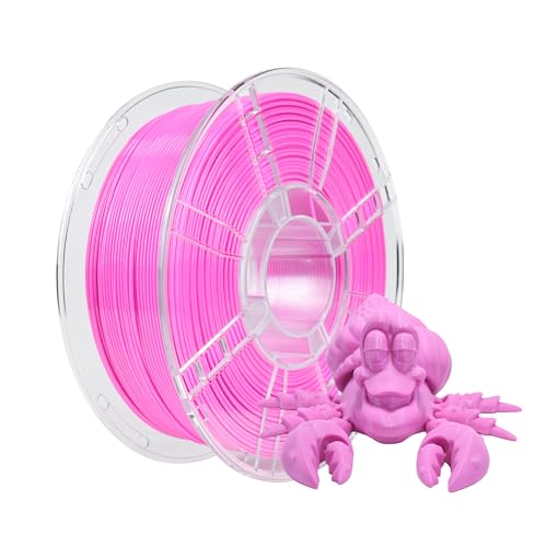 iBOSS PETG Filament 1.75 mm, Stärker Zähigkeit PETG 3D Drucker Filament, 1kg Spule, Maßgenauigkeit +/- 0,02 mm, 3D-Druck-Filament für 3D-Drucker, PETG Rosa von iBOSS