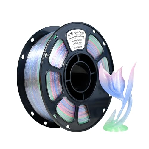 iBOSS PLA PRO Flammpunkt Filament, transparentes 3D-Drucker-Filamentmaterial, PLA + Filament 1,75 mm Größengenauigkeit +/-0,02 mm, geeignet für die meisten 3D-Drucker(Flammpunkt Rosa, Blau und Grün) iBOSS PLA PRO Flammpunkt Filament, transparentes 3D-Drucker-Filamentmaterial, PLA + Filament 1,75 mm Größengenauigkeit +/-0,02 mm, geeignet für die meisten 3D-Drucker(Flammpunkt Rosa, Blau und Grün) von iBOSS