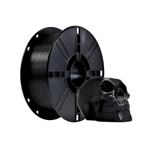 iBOSS PLA Plus (PLA+) 3D Printer Filament, 1.75mm, Dimensional Accuracy +/- 0.02mm, 1kg Spule (2.2lbs) 3D Printer Filament, Schwarz von iBOSS