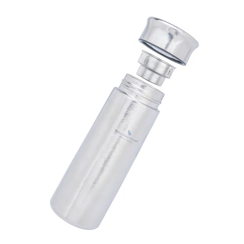 iBasingo 280ml Titan Isolierflasche mit Filter Thermos Flaschen Trinkflasche Kleine Sport Wasserflasche Tragbar Kaffee Tee Becher für Outdoor Auto Reisen, Hält Heiß oder Kalt Ti3020D von iBasingo