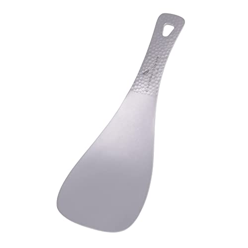 iBasingo Titan Rice Servierlöffel Outdoor Camping Löffel Haushalt Reisschaufel Tragbares Kochen Kit Ultraleicht Schaufel Reislöffel Verdicktes Geschirr Ti1079T von iBasingo