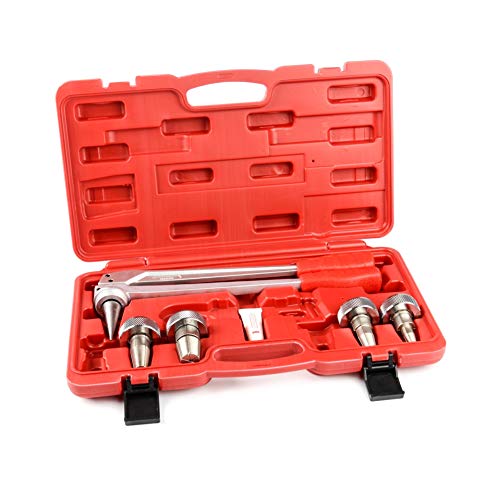 iCrimp PEX Rohr Expander, Manuelle Werkzeug-Kits mit 16 mm, 20 mm, 25 mm und 32 mm Erweiterung Köpfe für Uponor und Milwaukee Werkzeuge von iCRIMP