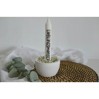 Kerzenhalter - Kerzenständer Stabkerze Kerzenteller Kerzenschale von iChDesignSShop