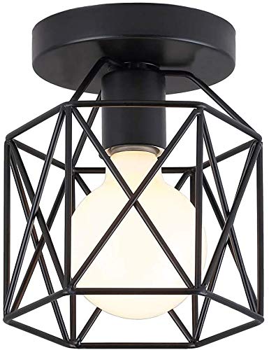 iDEGU Industrielle Deckenleuchte Retro Metall Design Retro Licht E27 Max 40 W Industrieller Stil Vintage Ø15 x 17 cm ideal für Wohnzimmer Schlafzimmer iDEGU Industrielle Deckenleuchte Retro Metall Design Retro Licht E27 Max 40 W Industrieller Stil Vintage Ø15 x 17 cm ideal für Wohnzimmer Schlafzimmer von iDEGU