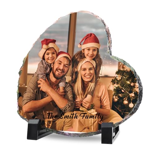 iDIY Personalisiertes Schieferplatte mit Foto für die Familie, Familienbild Geschenk Familie Mama Papa, Pärchen Weihnachten Geschenke Geburtstag Muttertag Vatertag Valentinstag 14.5x14.5cm iDIY Personalisiertes Schieferplatte mit Foto für die Familie, Familienbild Geschenk Familie Mama Papa, Pärchen Weihnachten Geschenke Geburtstag Muttertag Vatertag Valentinstag 14.5x14.5cm von iDIY