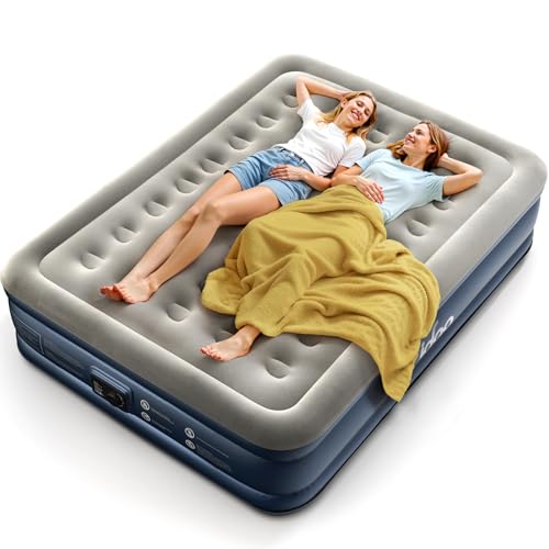 iDOO Luftmatratze 2 Personen mit Luftpumpe, Aufblasbare Gästebett Matratze iDOO Luftmatratze 2 Personen mit Luftpumpe, Aufblasbare Gästebett Matratze von iDOO