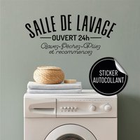 24-stunden-Wäscheservice - Waschen Trocknen Falten Und Wiederholen von iDdesignGraphique