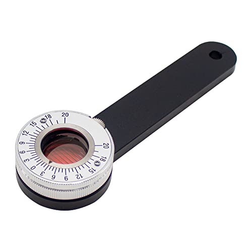 iDili Optische Phoria Tester Ophthalmic Rezessive Strabismus Testen Werkzeuge Prisma Dioptrien Konvergiometer Tragbare Maddox Rod Rotierende von iDili