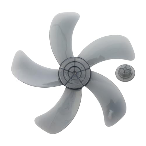 iEFiEL Universal Kunststoff Lüfterflügel mit Mutterabdeckung Ersatz Ventilatorflügel für Haushaltsventilatoren Stehventilatoren Typ C One Size von iEFiEL
