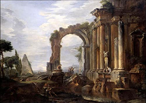Capriccio of Classical Ruins, Giovanni Paolo Panini von iEnjoy