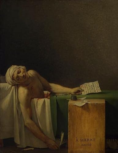 The Death of Marat， Jacques-Louis David von iEnjoy