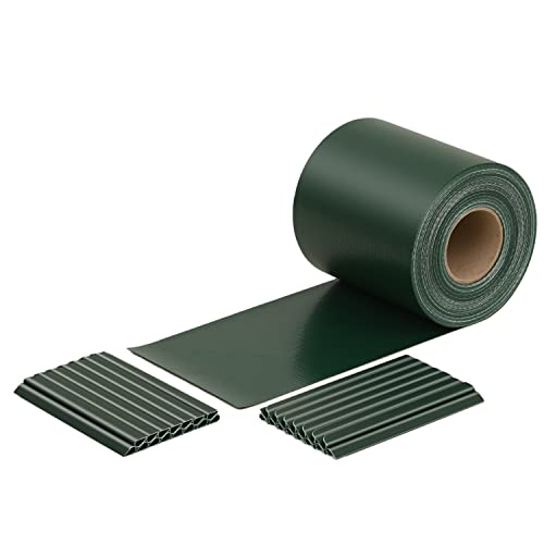 iFence Sichtschutzstreifen 50 Meter x 19 cm inkl. 30 Clips – diverse Farben (Grün) von iFence