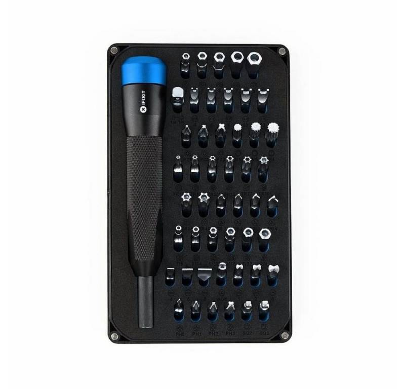 iFixit Bit-Set IFIXIT Mahi Kit, Präzisions Bit Set mit 48 Bits, 1/4 Driver, Präzisions Bit Set, 48-St., 48 Bits von iFixit