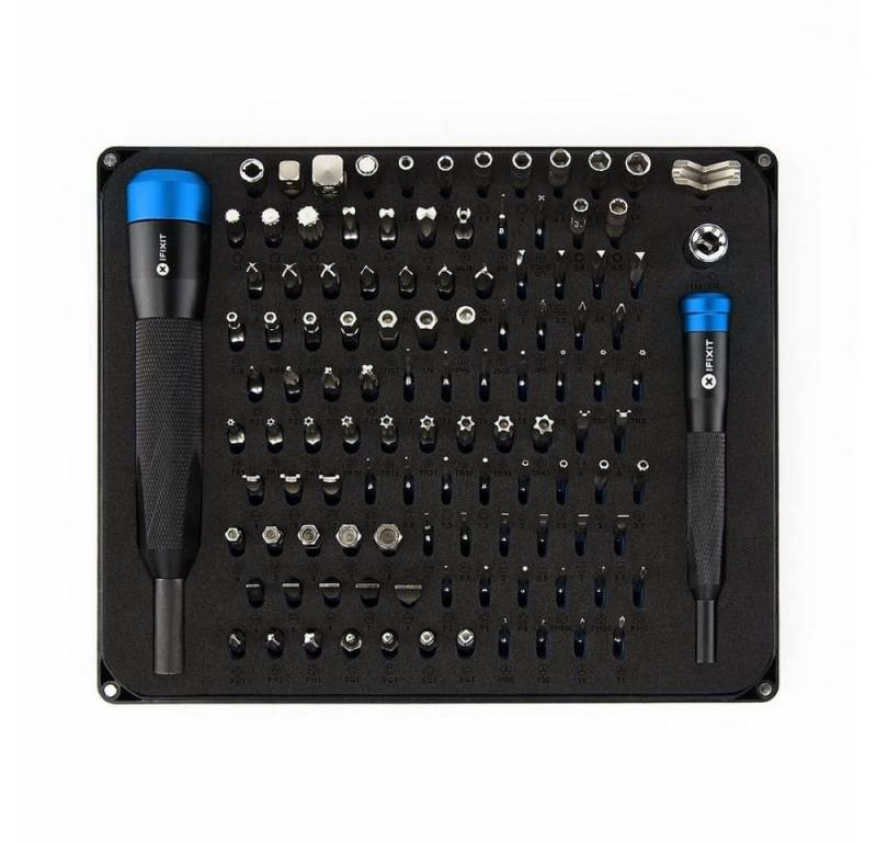 iFixit Bit-Set IFIXIT Manta Driver Kit, Präzisions Bit Set mit 112 Bits, Präzisions Bit Set, 112-St., 112 Präzisions-Bits von iFixit
