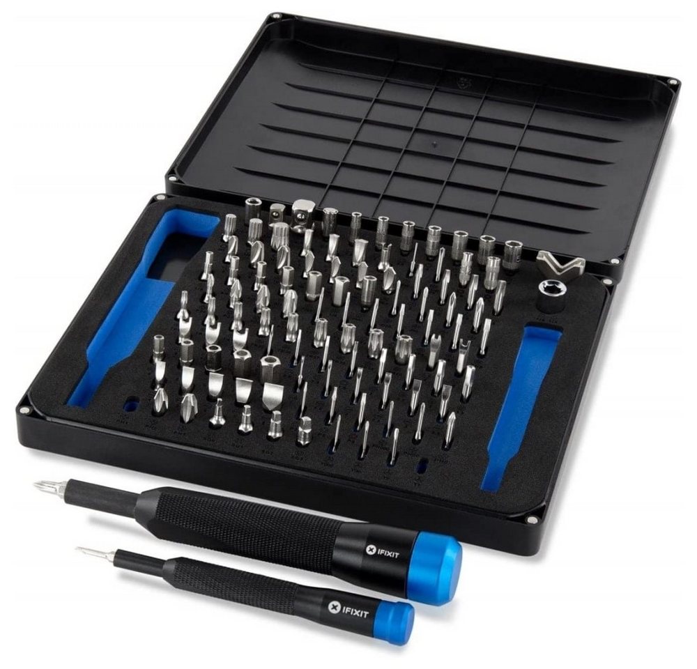 iFixit Bit-Set Manta Driver Kit - Precision Bit-Satz-112 teilig - schwarz/blau iFixit Bit-Set Manta Driver Kit - Precision Bit-Satz-112 teilig - schwarz/blau von iFixit