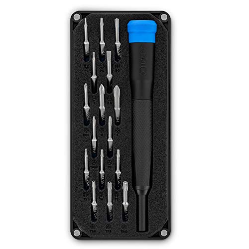 iFixit Minnow Precision Bit Set, praktisches Bit-Set für unterwegs mit 16 Präzisions-Bits (4 mm) & Schraubendreher zum Reparieren von Elektronik von iFixit