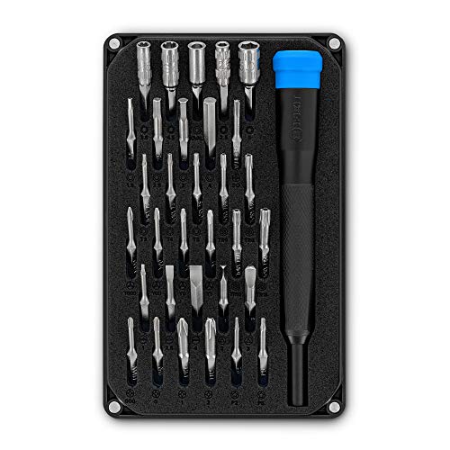 iFixit Moray Precision Bit Set, Bit-Kit mit 32 Präzisions-Bits (4 mm) und Schraubendreher für die Reparatur von Smartphone, Konsole, Laptop & Co. von iFixit