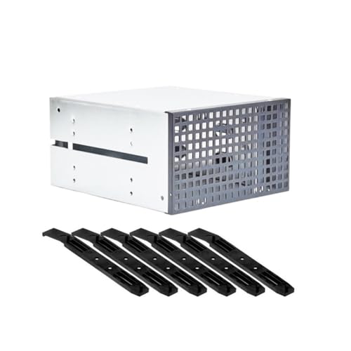 iFutniew 3-Bay Hard Drive Cage Rack 2xOptical Drive Space to 3x3.5 Inch Hard Drive Space 2 Chassis Drives in the Chassis, Easy to Use iFutniew 3-Bay Hard Drive Cage Rack 2xOptical Drive Space to 3x3.5 Inch Hard Drive Space 2 Chassis Drives in the Chassis, Easy to Use von iFutniew