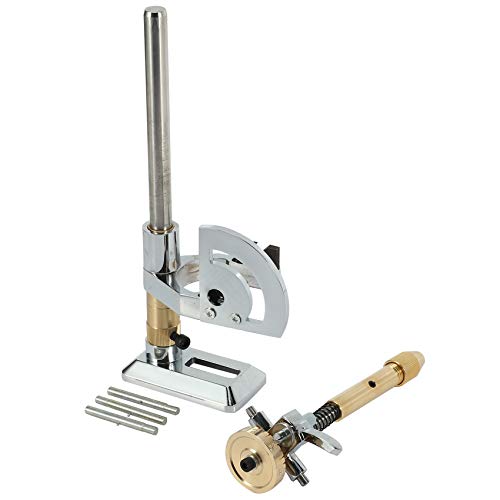 iFutniew Lapidary Machine Gem Facettiermaschine Lapidaire Stein Winkelfräse Poliermaschine mit Dops 96 64 32 Skala von iFutniew