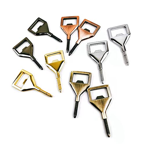 iFutniew Metall-Flaschenöffner-Kits, Einsatz DIY Blanko-Öffner, Metall-Bieröffner, quadratischer Öffner (10 Stück) von iFutniew