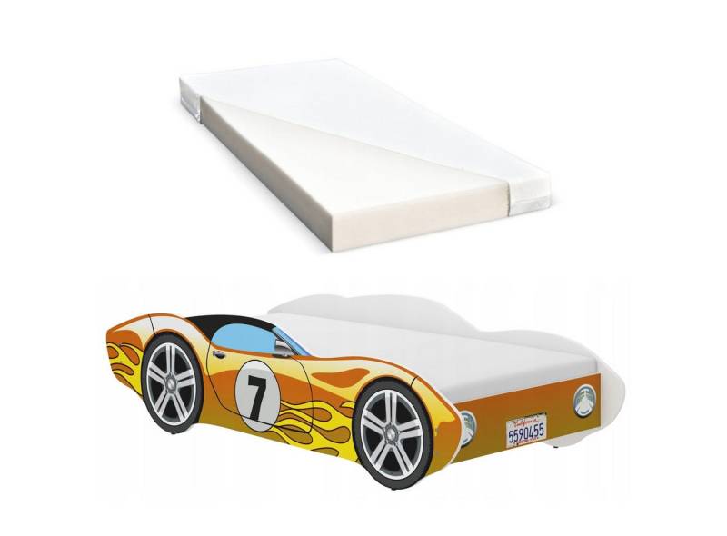 iGLOBAL Kinderbett Autobett Cars Bett Jugendbett 140 x 70 cm iGLOBAL Kinderbett Autobett Cars Bett Jugendbett 140 x 70 cm von iGLOBAL