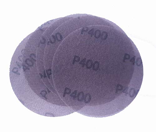 IHS® Gitterleinen Schleifscheiben Schleifgitter Set 5 Stück Schleif- Papier Scheiben Durchmesser 125 oder Durchmesser 150 mm Klett Körnung K80 - K400 von iHS Range