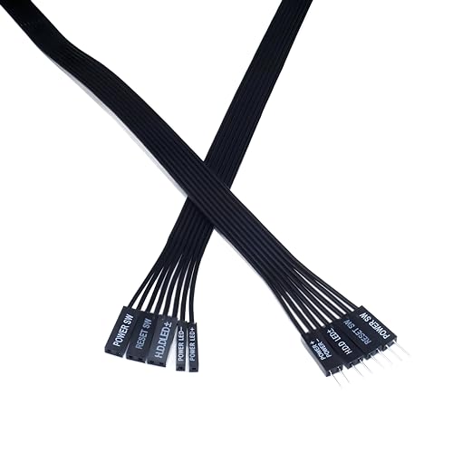 Extension Cable PC Motherboard Power SW Kabel Verlängerung 100CM Power SW, Power LED, HDD LED, Reset SW Verlängerungskabel Extension Cable PC Motherboard Power SW Kabel Verlängerung 100CM Power SW, Power LED, HDD LED, Reset SW Verlängerungskabel von iHaospace