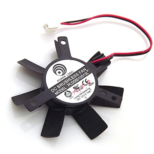 PLD05010S12L DC 12V 0.1A 2PIN 46mm Graphics Card Fan For GT440 N440GT V5 GT430 Grafikkartenlüfter von iHaospace