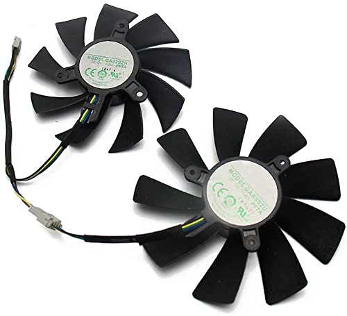 iHaospace 100MM GAA8S2H GAA8S2U GTX1070TI Mini 4PIN Cooler Fan for Zotac GeForce GTX 1080 GTX 1070 Ti Mini GTX 1060 AMP Edition Card Fan von iHaospace