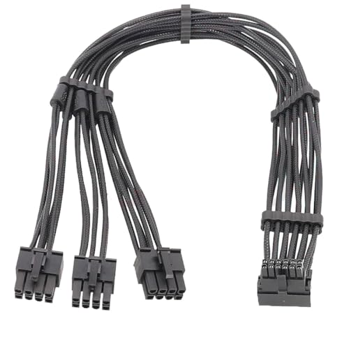 iHaospace 12VHPWR Cablemod PCI-E 5.0 16-Pin auf 3X 8-Pin Stromkabel 600W Type-A ATX3.0 pcie 5.0 auf 3x8 pin Kompatibel mit Corsair Cooler Master Netzteil GPU 3090Ti 4070Ti 4080 4090 iHaospace 12VHPWR Cablemod PCI-E 5.0 16-Pin auf 3X 8-Pin Stromkabel 600W Type-A ATX3.0 pcie 5.0 auf 3x8 pin Kompatibel mit Corsair Cooler Master Netzteil GPU 3090Ti 4070Ti 4080 4090 von iHaospace