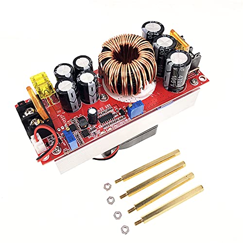 iHaospace 1500W DC-DC Step Up Boost Converter 10-60V to 12-90V Current Power Supply Module with Fan iHaospace 1500W DC-DC Step Up Boost Converter 10-60V to 12-90V Current Power Supply Module with Fan von iHaospace