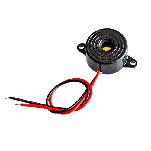 iHaospace 2 Pcs High-Decibel SFM-20B DC3-24V Continuous Sounder Buzzer 2312 Active piezoelectric Buzzer Electronic Buzzer von iHaospace