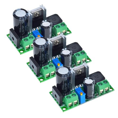 iHaospace 3 Stück AC/DC auf DC Step Down Buck Konverter AC 5–30 V DC 5–48 V auf 3,3–33 V Spannungsreglerplatine Ausgangsspannung einstellbar 2596HV/LM Netzteil Modul iHaospace 3 Stück AC/DC auf DC Step Down Buck Konverter AC 5–30 V DC 5–48 V auf 3,3–33 V Spannungsreglerplatine Ausgangsspannung einstellbar 2596HV/LM Netzteil Modul von iHaospace