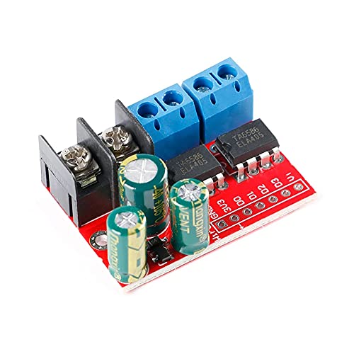 iHaospace 5A Dual DC Motor Drive Module Double H Bridge PWM Remote Control Voltage Reverse Speed Regulation von iHaospace