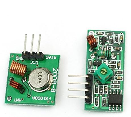 iHaospace 5X 433 MHz Sender Empfänger 433mhz RF Wireless Transmitter and Receiver Module Kits für Arduino Raspberry Pi iHaospace 5X 433 MHz Sender Empfänger 433mhz RF Wireless Transmitter and Receiver Module Kits für Arduino Raspberry Pi von iHaospace