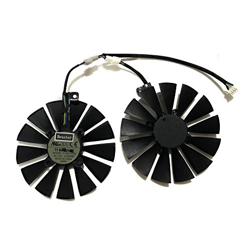iHaospace 95MM T129215SM FDC10M12S9-C 4Pin 12V Graphics Card Cooler Fan for ASUS ROG Strix GTX 1050Ti 1060Ti 1070Ti 1080Ti RX 470 570 580 RX470 RX570 RX580 Grafikkarte Lüfter iHaospace 95MM T129215SM FDC10M12S9-C 4Pin 12V Graphics Card Cooler Fan for ASUS ROG Strix GTX 1050Ti 1060Ti 1070Ti 1080Ti RX 470 570 580 RX470 RX570 RX580 Grafikkarte Lüfter von iHaospace