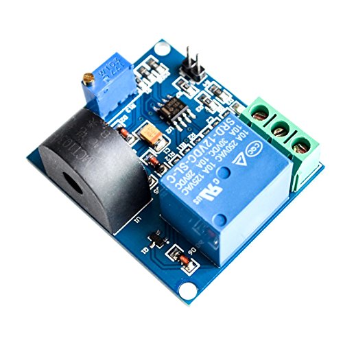 iHaospace AC Current Sensor Module Protection 12V Relay Module 5A Switching Output Over Current Protection von iHaospace