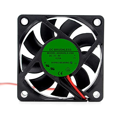 iHaospace AD0605LX-D90 60 * 60 * 15mm 5V 0.21A Cooling Fan for Dahua DVR Fan von iHaospace