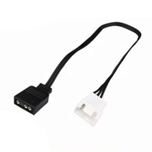 iHaospace ARGB LED Adapter cable for NZXT Aer RGB 2 120 140 Fan, 5V 3 Pin RGB Adapter cable von iHaospace