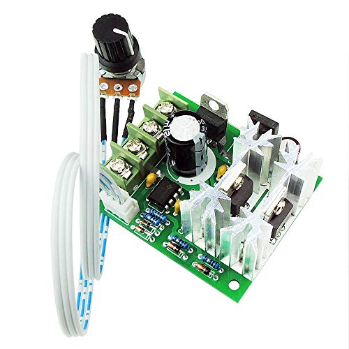 iHaospace CCM6C 6-30V DC Speed Controller PWM Module Adjustable Variable Speed Regulator Motor Speed Driver Switch 10A von iHaospace