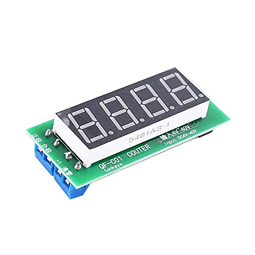 iHaospace DC 5V 12V 36V Trigger Counter Module Accumulator 4-Bit Red 0.56inch Digital Tube Display iHaospace DC 5V 12V 36V Trigger Counter Module Accumulator 4-Bit Red 0.56inch Digital Tube Display von iHaospace