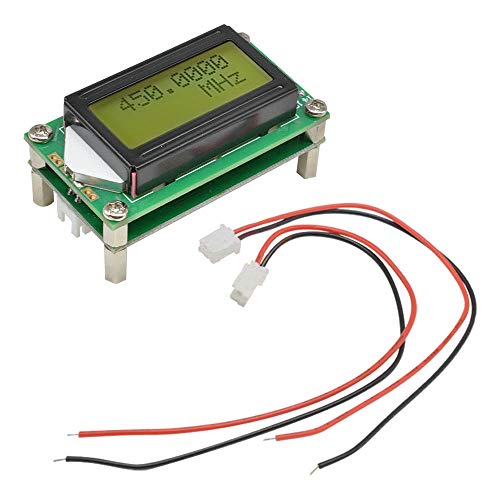 iHaospace DC 9-12V 1MHz-1.2GHz RF Frequency Counter Tester Digital Cymometer PLJ-0802-E LCD 0802 Screen for Ham Radio von iHaospace