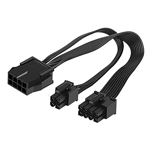 iHaospace EPS12V CPU 8 Pin Buchse zu CPU ATX 8 Pin (4+4) und ATX 4 Pin Stecker ATX Netzteil Motherboard Verlängerungskabel CPU Netzteilkabel 12V 25CM von iHaospace