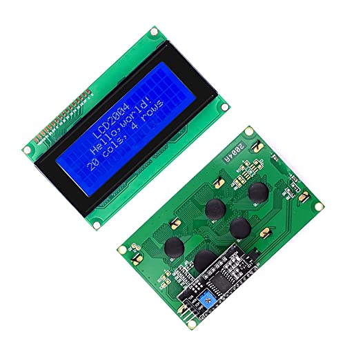 iHaospace LCD2004 I2C IIC 2004 20x4 LCD Blue Screen Serien LCD-Modul für Arduino Display Character LCD/w IIC / I2C Serial Interface-Adaptermodul iHaospace LCD2004 I2C IIC 2004 20x4 LCD Blue Screen Serien LCD-Modul für Arduino Display Character LCD/w IIC / I2C Serial Interface-Adaptermodul von iHaospace